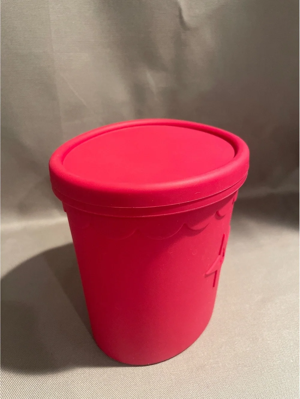 American Girl Williams Sonoma Silicone Microwave Popcorn Popper Red Star Unused